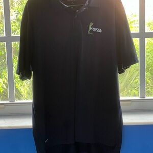 LG Dark Blue Polo Shirt with Geico Logo